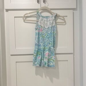 EUC Lilly Pulitzer kids romper size M
